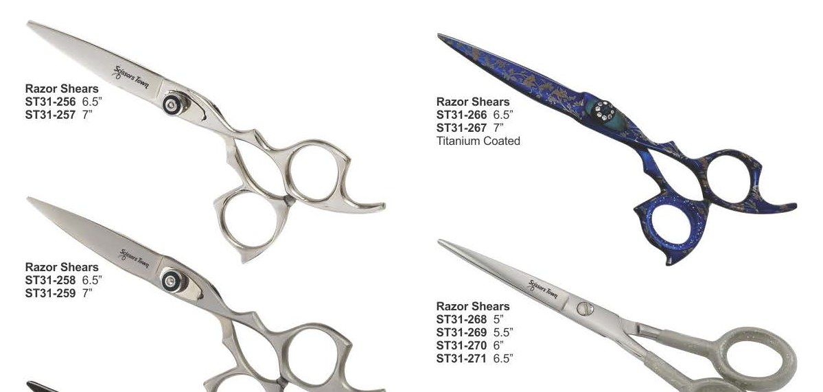 Barber scissors sizes: 5.5 vs 6 vs 7 inch