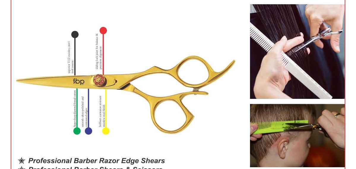 Convex edge vs bevel edge barber scissors