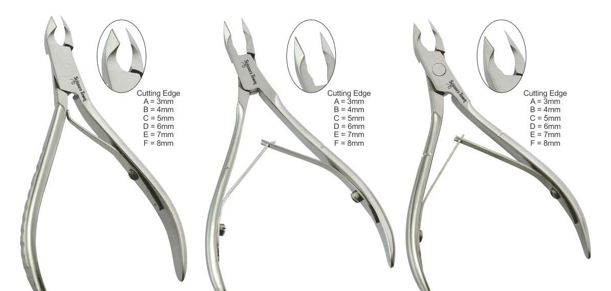 Cuticle Nipper Jaw Sizes Explained