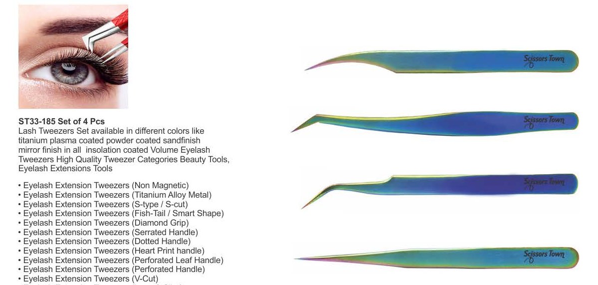 Eyelash extension tweezers: a buyer's guide to tip shapes and finishes