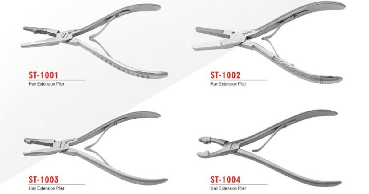 Hair extension pliers: which type do you need?