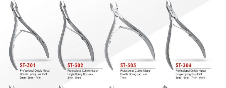 Professional cuticle (tissue) nippers ST-301 to ST-304