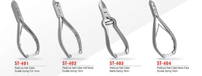 Pedicure nail cutters ST-401 to ST-404