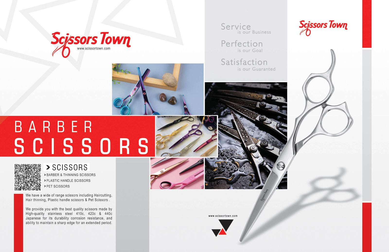 Scissors Town barber & pet scissors – catalogue page 1