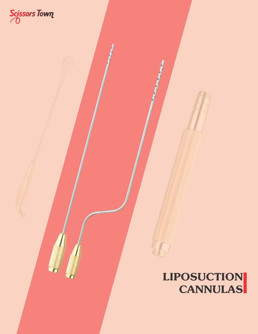 Scissors Town liposuction cannulas – catalogue page 1