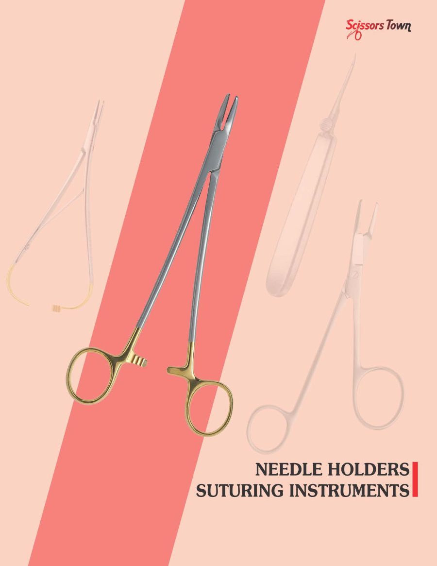 Scissors Town needle holders & suturing – catalogue page 1