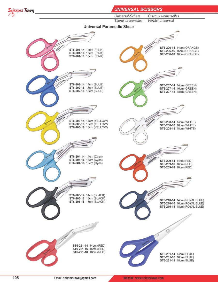 Scissors Town plaster saws, shears & spreaders – catalogue page 6