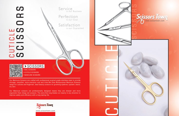 Cuticle & nail scissors